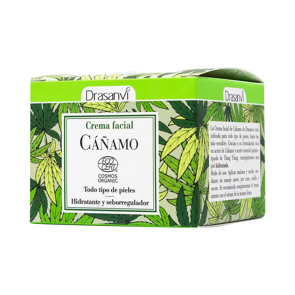 Drasanvi Hemp Facial Cream Ecocert Bio , 50 ml