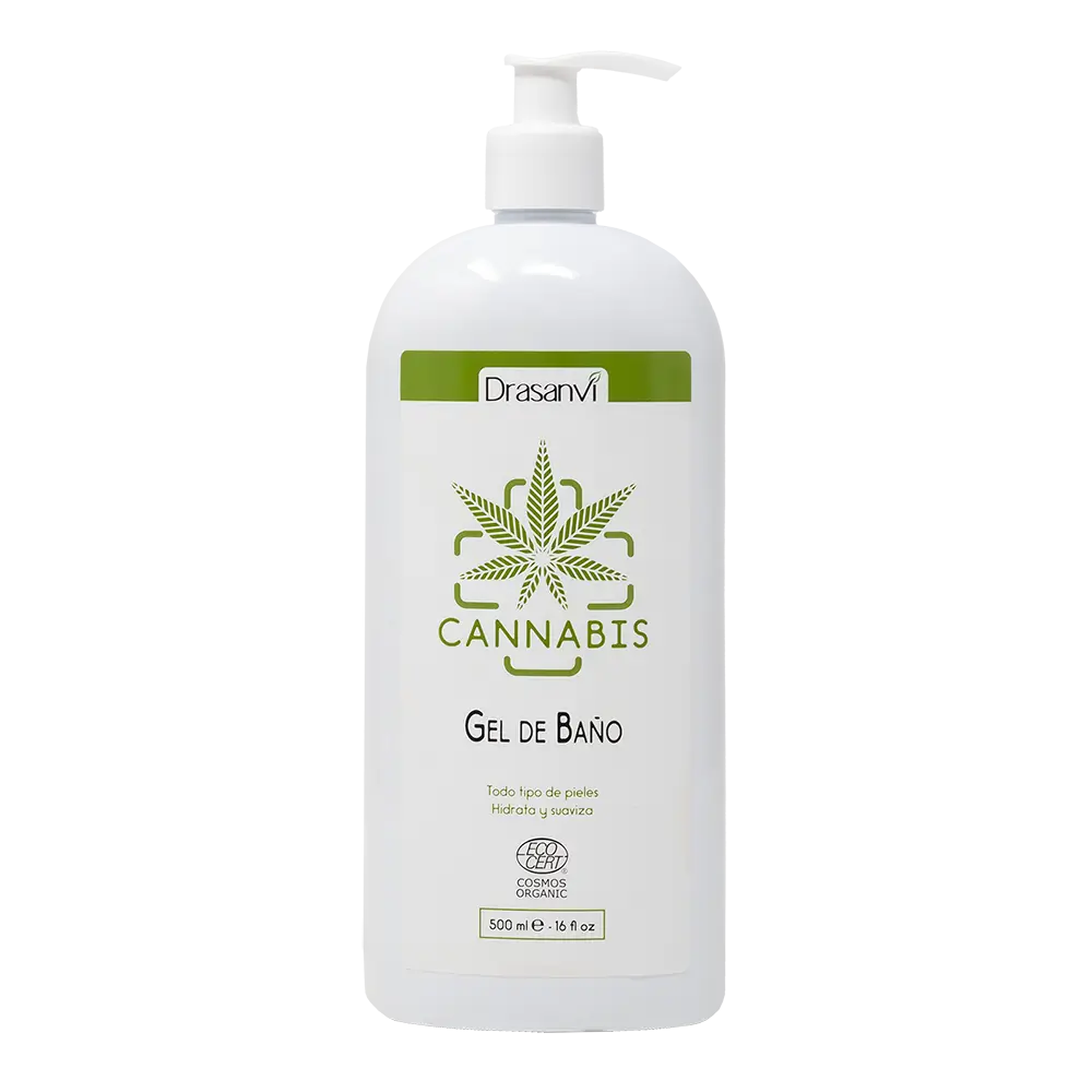 Drasanvi Cannabis Bath Gel Ecocert Bio, 500 ml