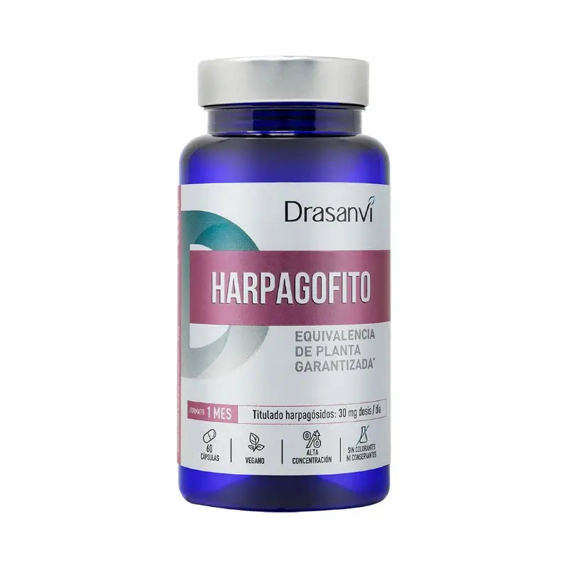 Drasanvi Harpagofito 60 Capsules Nutrabasicos Drasanvi Bouteille