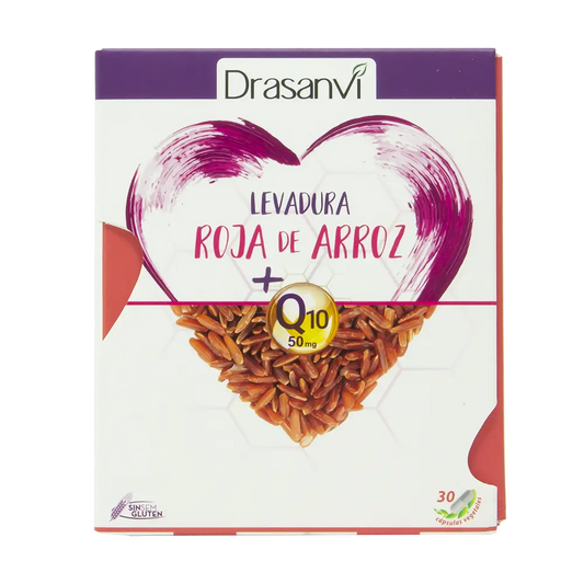 Drasanvi Yeast Red Rice (2,9 Mg Monacolin K) Coenzyme Q10 , 30 capsules