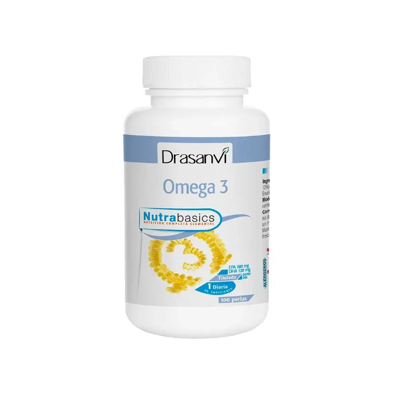 Drasanvi Omega 3 1000Mg Nutrabasicos Pot , 100 perles