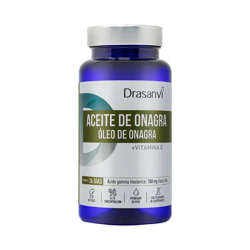 Drasanvi Huile d'Onagre 500Mg Nutrabasic , 110 perles