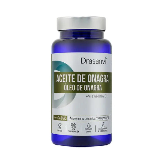 Drasanvi Huile d'Onagre 500Mg Nutrabasic , 110 perles