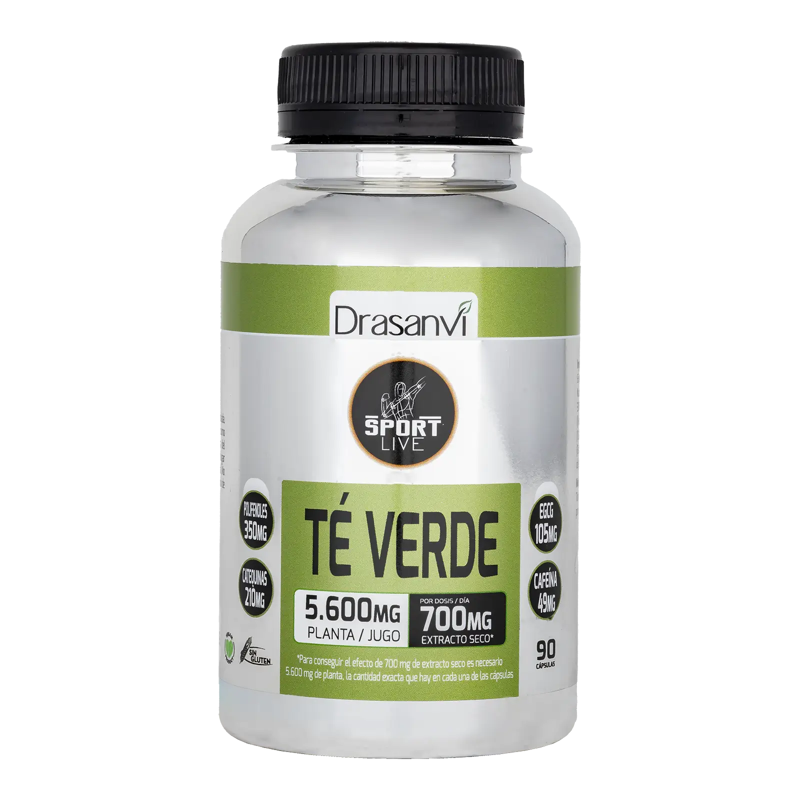 Drasanvi Sport Live Green Tea , 90 capsules