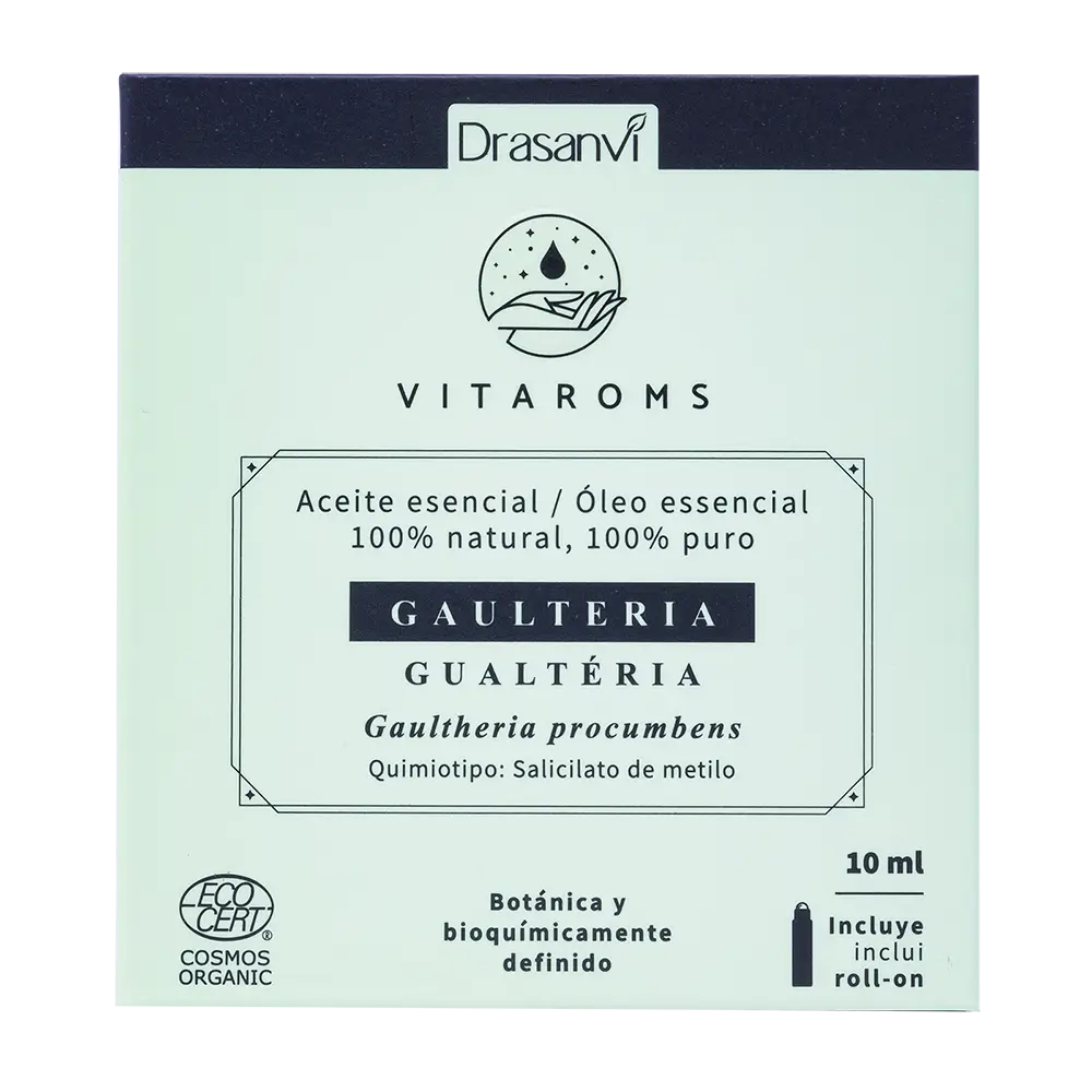 Drasanvi Vitaroms Wintergreen Essential Oil Ecocert Bio , 10 ml