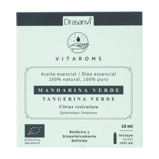 Drasanvi Vitaroms Green Mandarin Essential Oil Bio , 10 ml