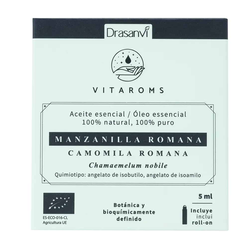 Drasanvi Vitaroms Organic Roman Chamomile Essential Oil, 5 ml