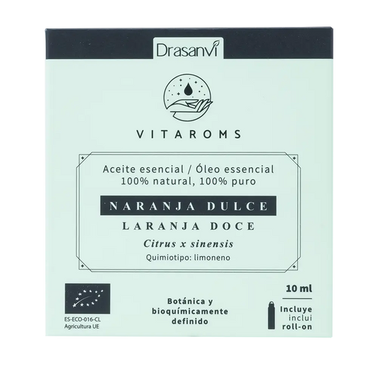 Drasanvi Vitaroms Essential Oil Sweet Orange Bio , 10 ml