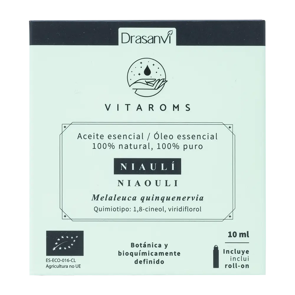 Drasanvi Vitaroms Niaouli Essential Oil Bio , 10 ml