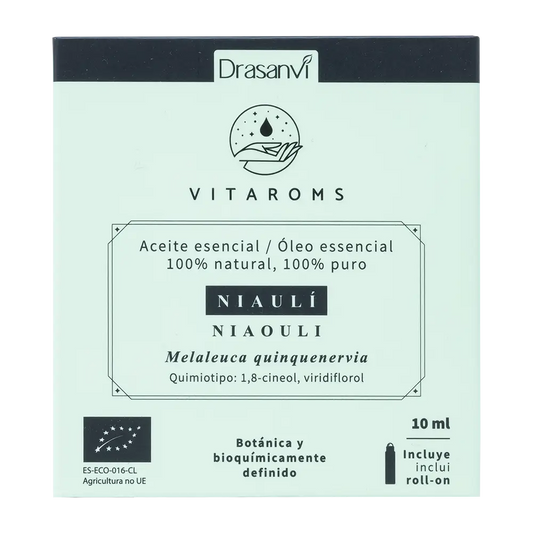 Drasanvi Vitaroms Niaouli Essential Oil Bio , 10 ml