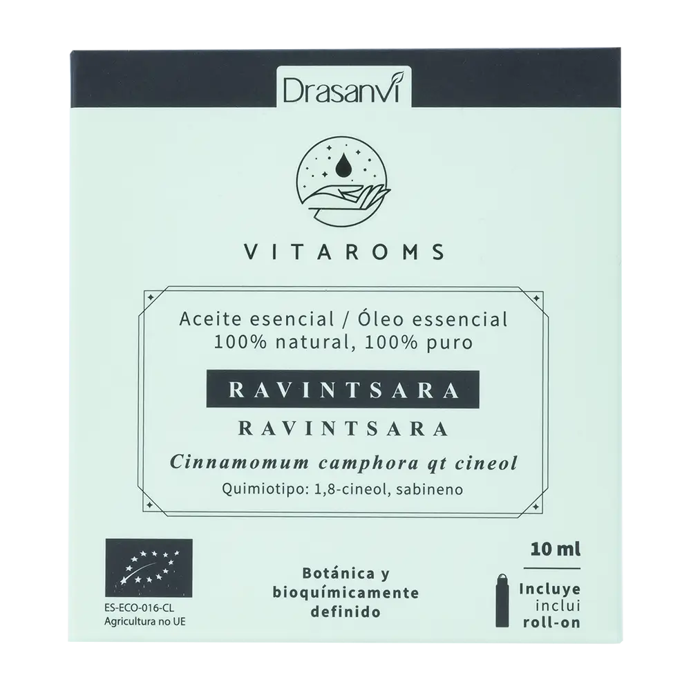 Drasanvi Vitaroms Ravintsara Bio Essential Oil, 10 ml