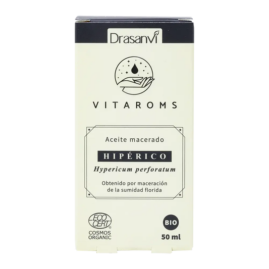 Drasanvi Vitaroms Hypericum Macerated Vegetable Oil Bio Ecocert , 50 ml