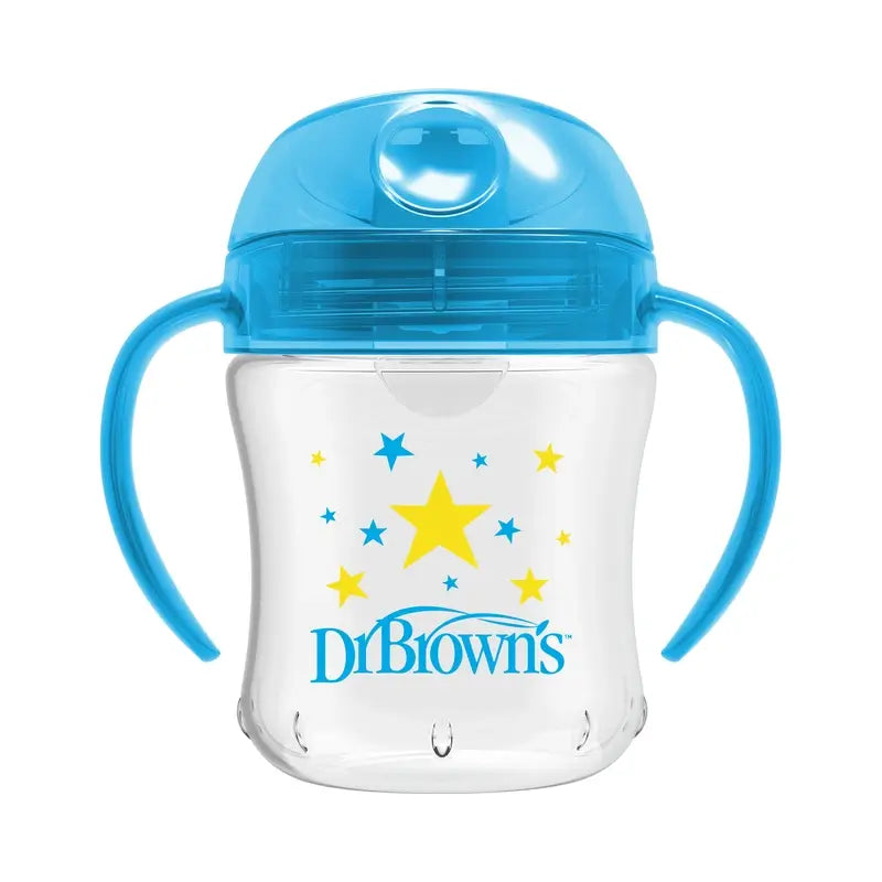 Brown's Soft Mouthpiece Transition Cup Blue Stars, 180 ml