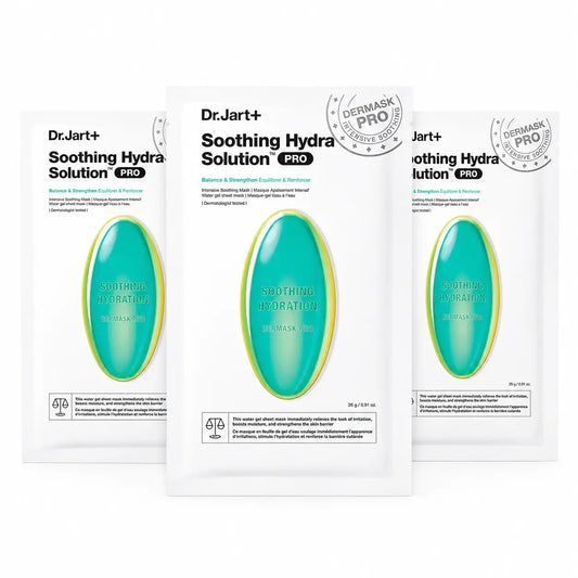 Dr. Jart+ Dermask Hydra Solution Pro Intensive Soothing Face Mask, 26 Gr , pack 3