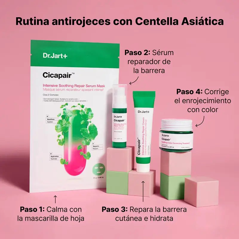 Kit de sauvetage pour peaux rougies Dr.Jart+ avec Centella asiatica
