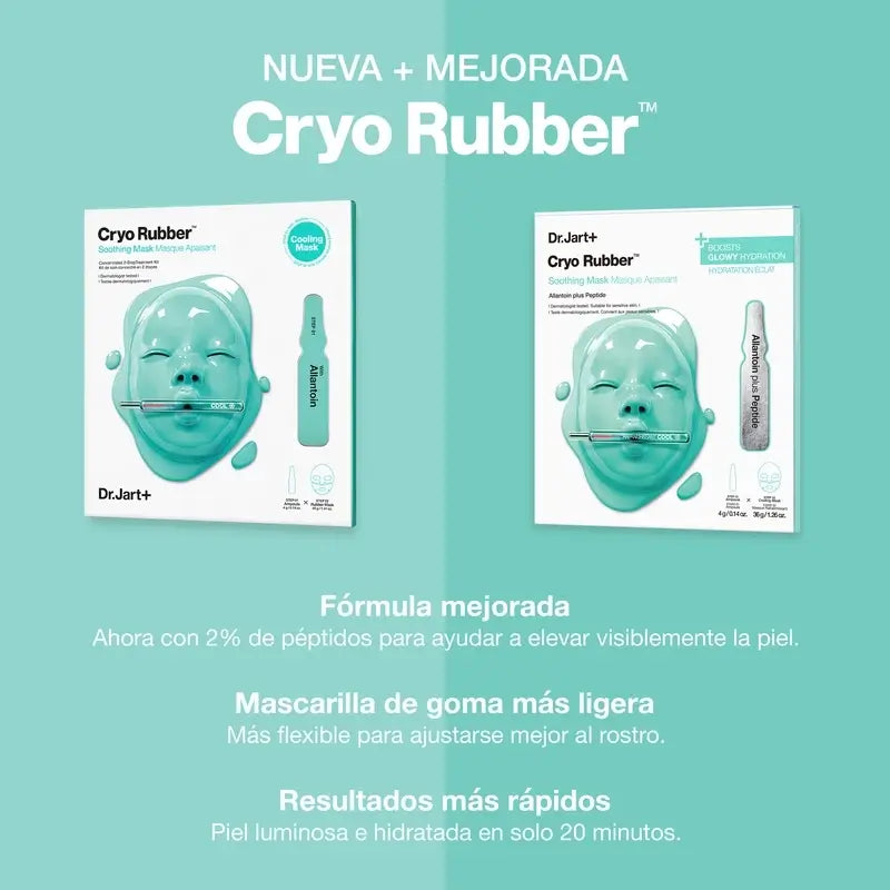 Jart+ Masque apaisant Masque apaisant en caoutchouc cryogénique