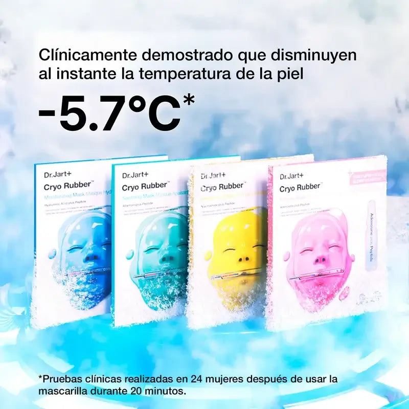 Jart+ Masque apaisant Masque apaisant en caoutchouc cryogénique