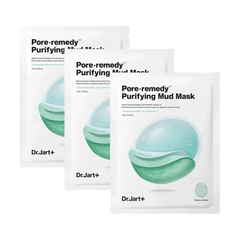 Dr.Jart+ Purifying Mud Mask, 3X13 Gr