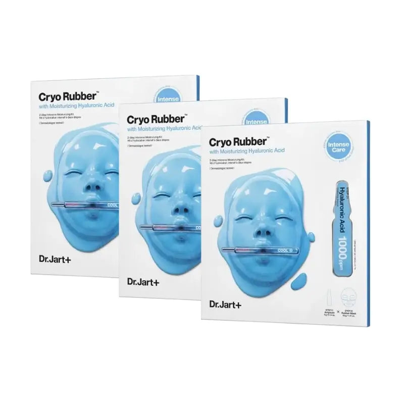 Dr.Jart+ Moisturising Mask With Ah, 3X44 Gr