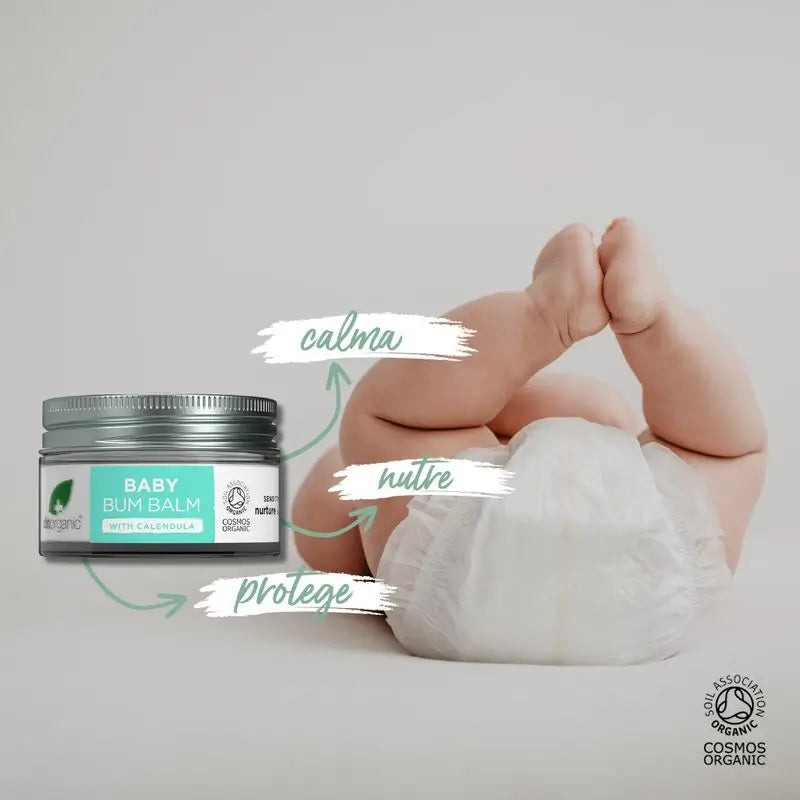 Baume protecteur, apaisant et nourrissant pour les fesses de maman et bébé, 35 g