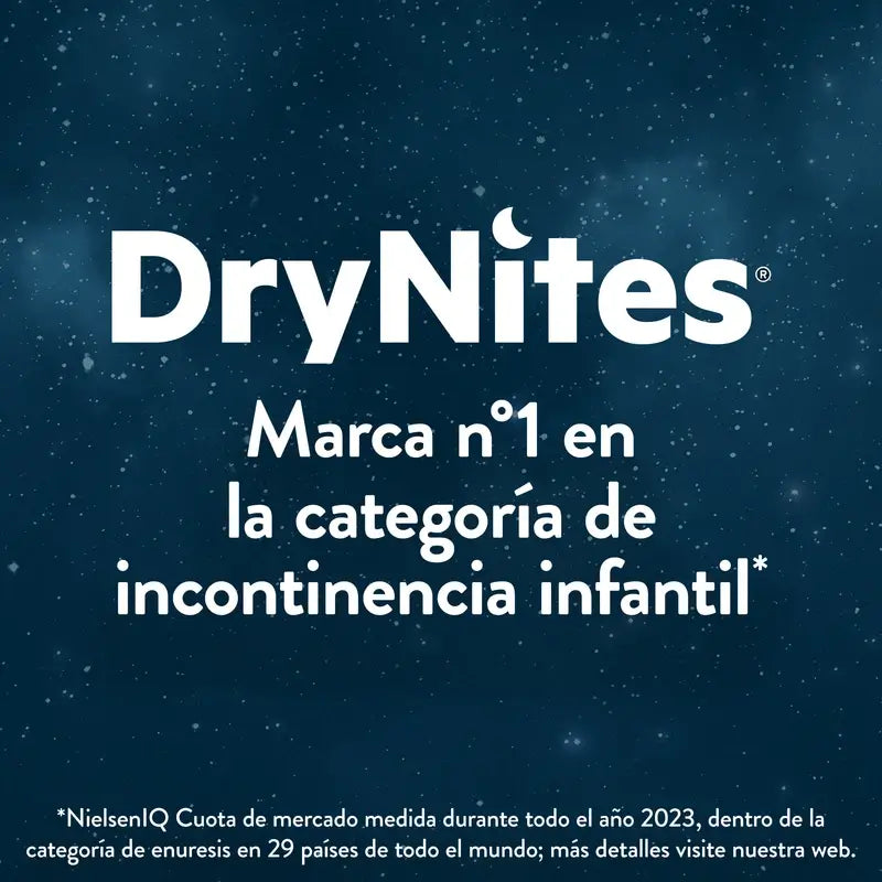 Couches de nuit Drynites Taille 8-13 Garçons, 9 pièces