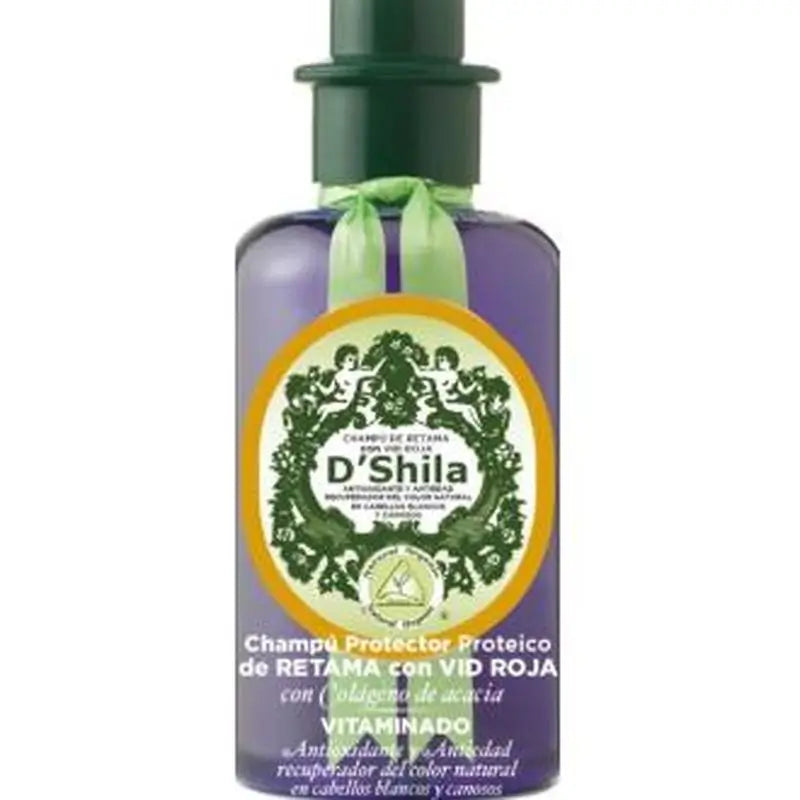 Dshila White Retama & Red Vine Shampoo 300Ml.