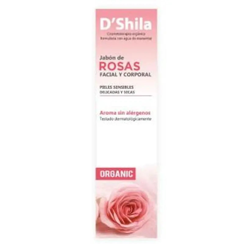 Dshila Rose Facial & Body Soap 250Ml.