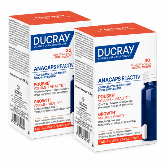 Ducray Anacaps Reactiv, paquet de 2 x 30 gélules
