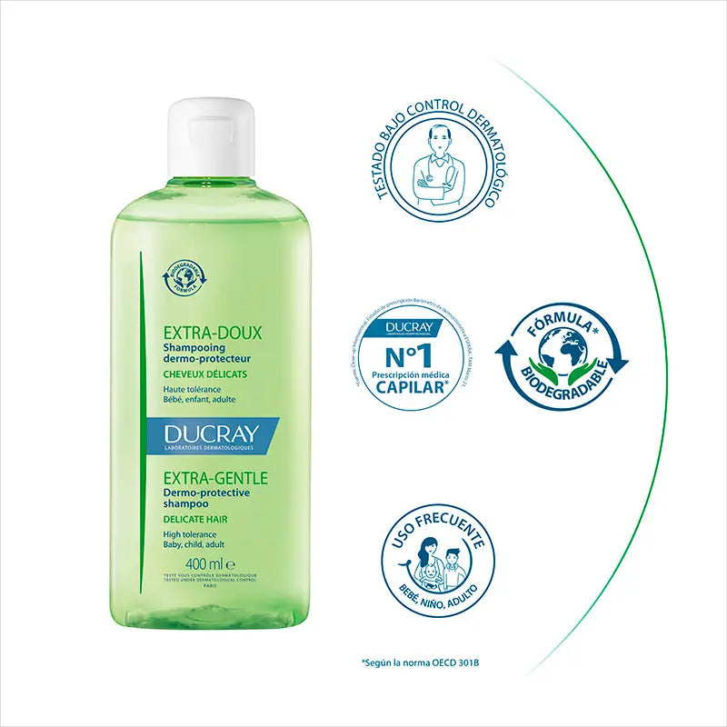 Ducray Shampooing équilibrant dermo-protecteur 400 ml