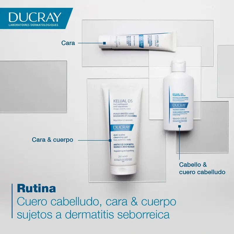 Ducray Kelual Ds Crème apaisante pour le visage, 40 ml