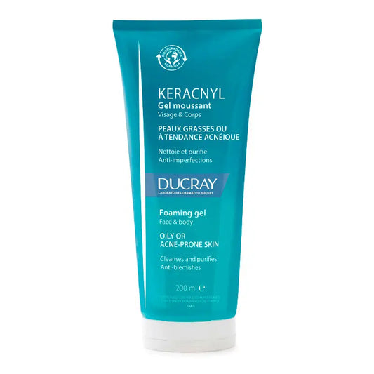 Ducray Keracnyl Cleansing Gel 200 ml