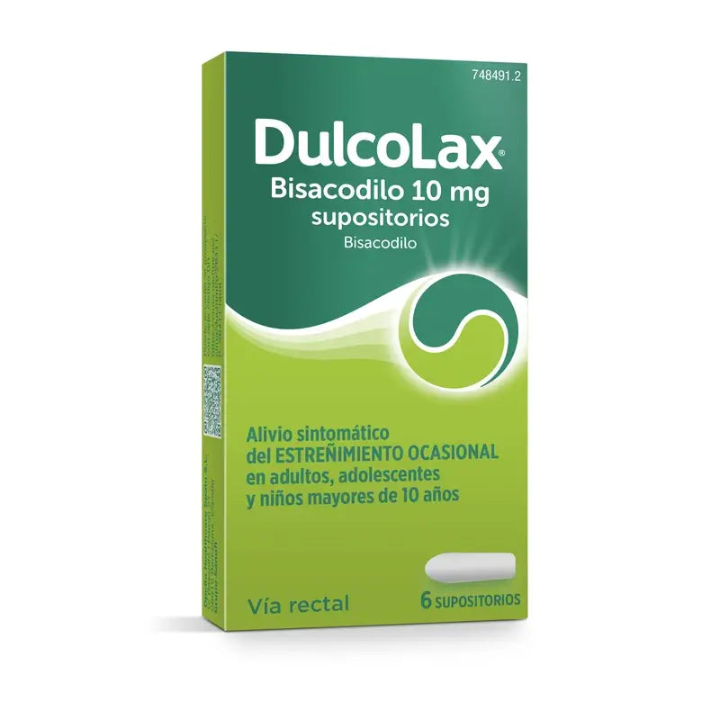 Dulcolax Bisacodyl 6 Suppositoires