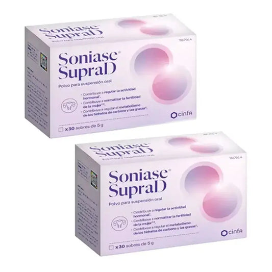 Soniase Supra D, 2 x 30 Sachets 5 g