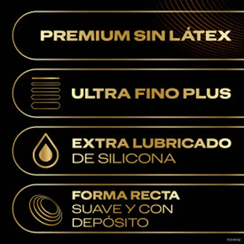 Durex Total Connection Ultra Thin Plus Préservatifs sans latex Technologie Body Feel, 10 Préservatifs