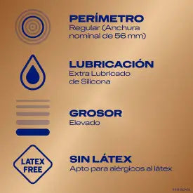 Préservatifs Durex Real Feel, sensation peau contre peau, sans latex, 3 préservatifs