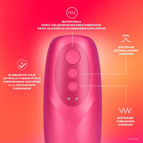 Masturbateur de pénis Durex Ride & Vibe