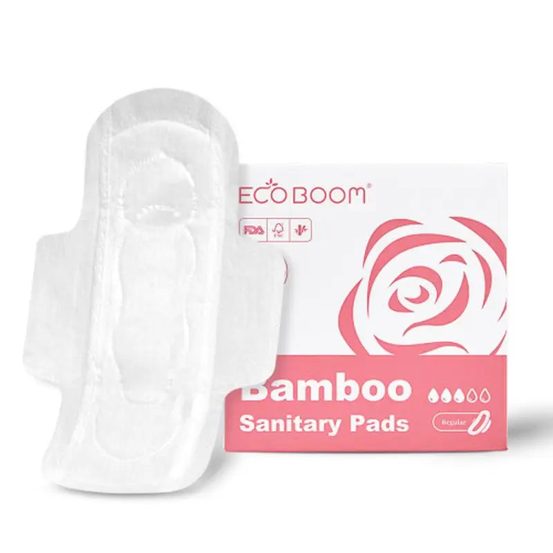 Eco Boom Compresses - High Absorption Daytime - Regular, 8 pcs.