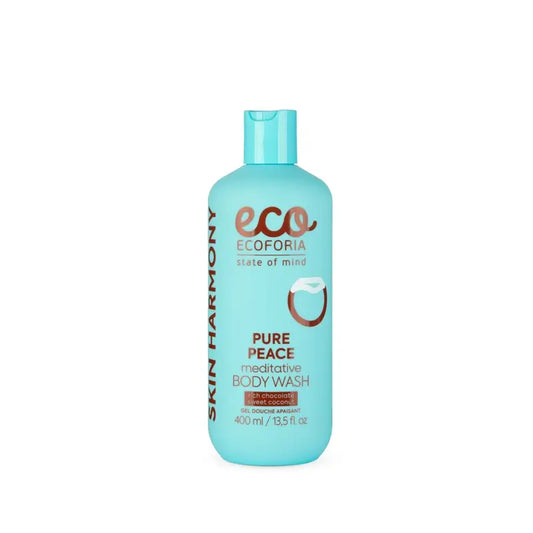 Gel douche « Méditation » au chocolat et à la noix de coco d'Ecoforia, 400 ml