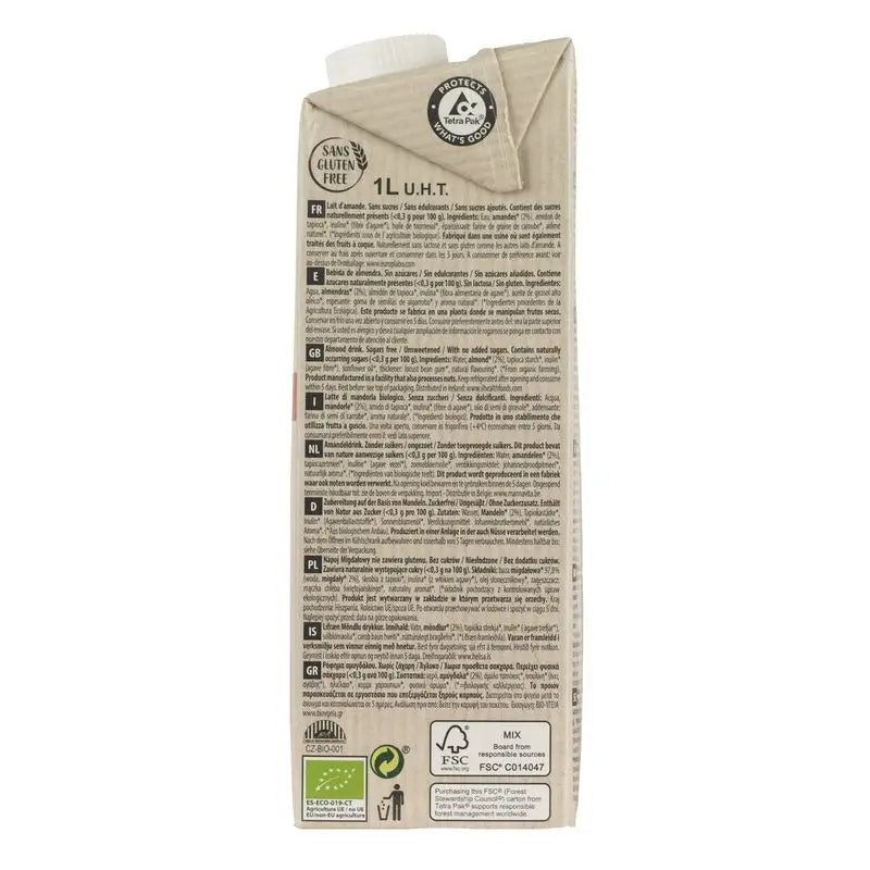 Ecomil Amande Classic Nature Bio, 1 l