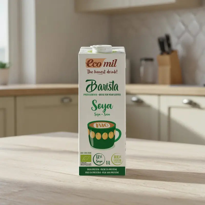 Ecomil Organic Soya Barista Vegetable Drinks, 1 litre