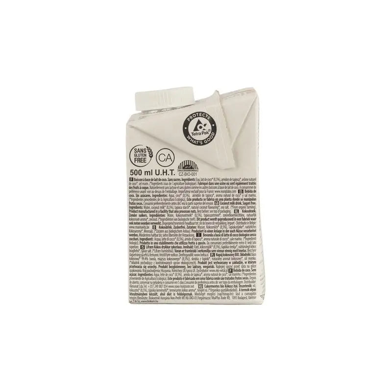 Ecomil Coconut Nature Bio 500 ml, 500 ml