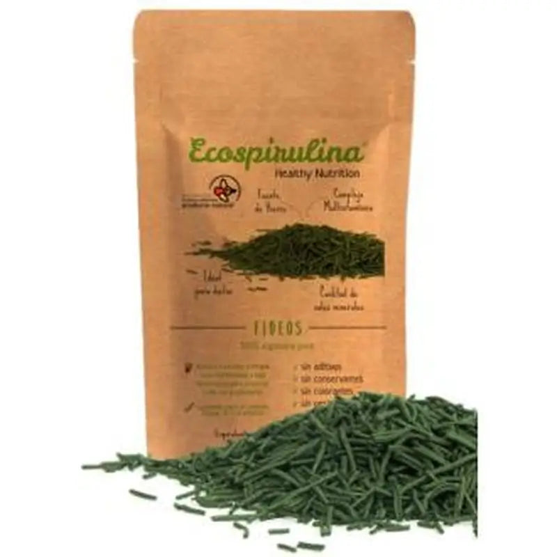 Pure Spirulina Spirulina Ecospirulina in strands 80Gr.