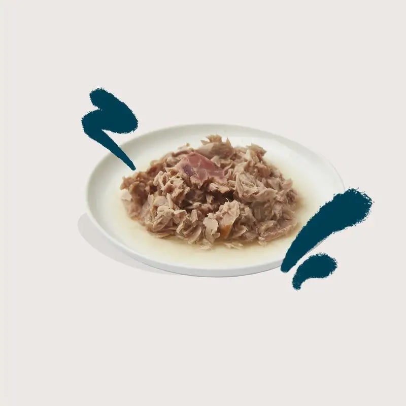 Edgard & Cooper Wet Cat Food 24x70g Filets de thon et de calmar sans céréales