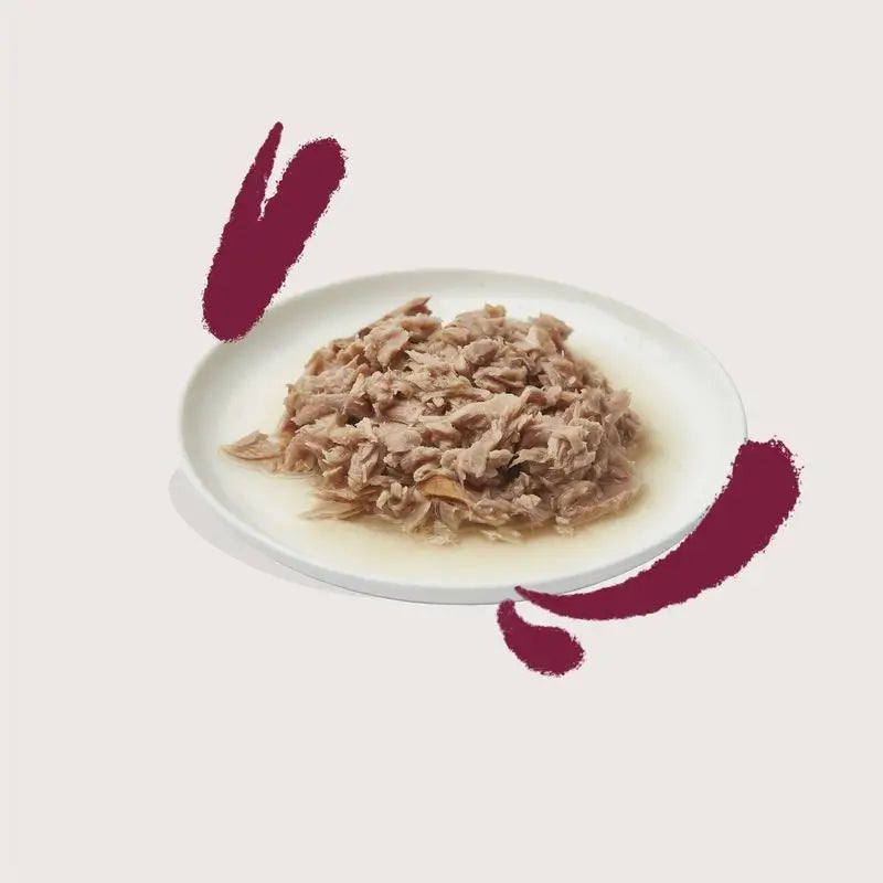 Edgard & Cooper Wet Cat Food 24x70g Grain-Free Tuna Fillets (Filets de thon sans céréales)