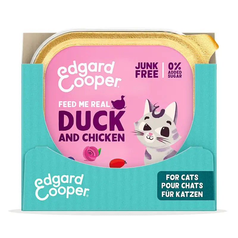 Edgard & Cooper Wet Cat Food Kitten 16x85g Poulet en liberté