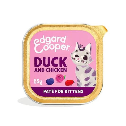 Edgard & Cooper Wet Cat Food Kitten 16x85g Free-Range Chicken