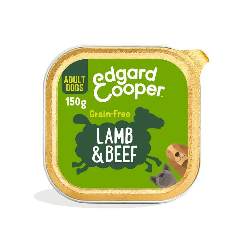 Edgard & Cooper Wet Dog Food 11x150g Lamb & Beef