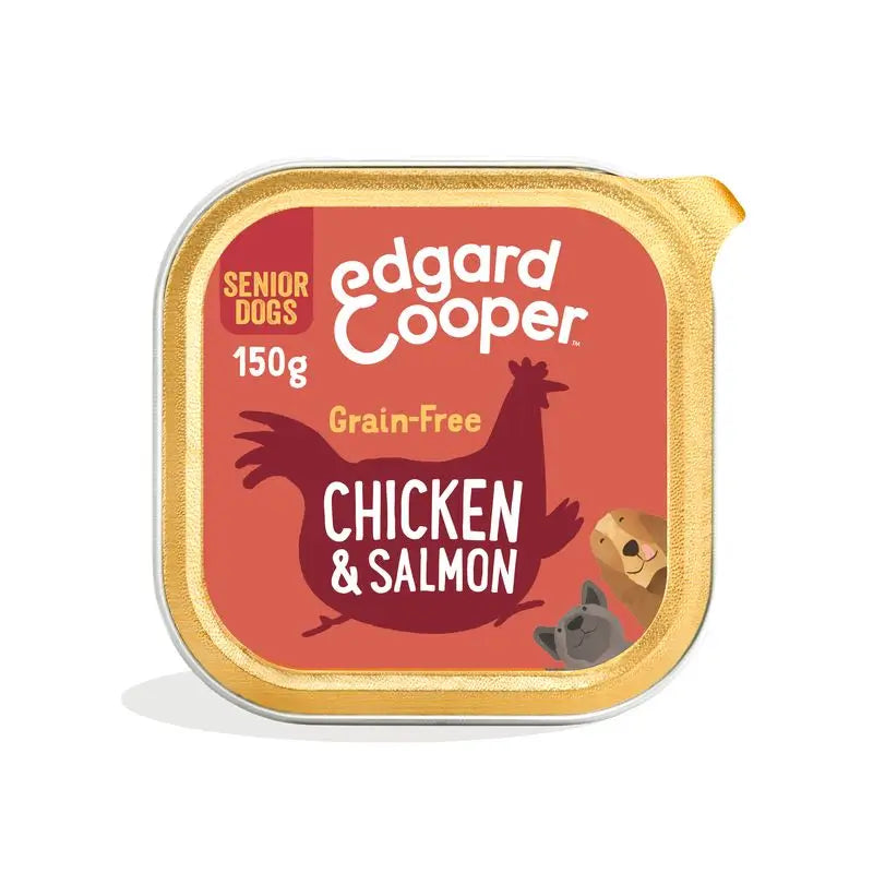 Edgard & Cooper Wet Dog Food 11x150g Chicken & Salmon