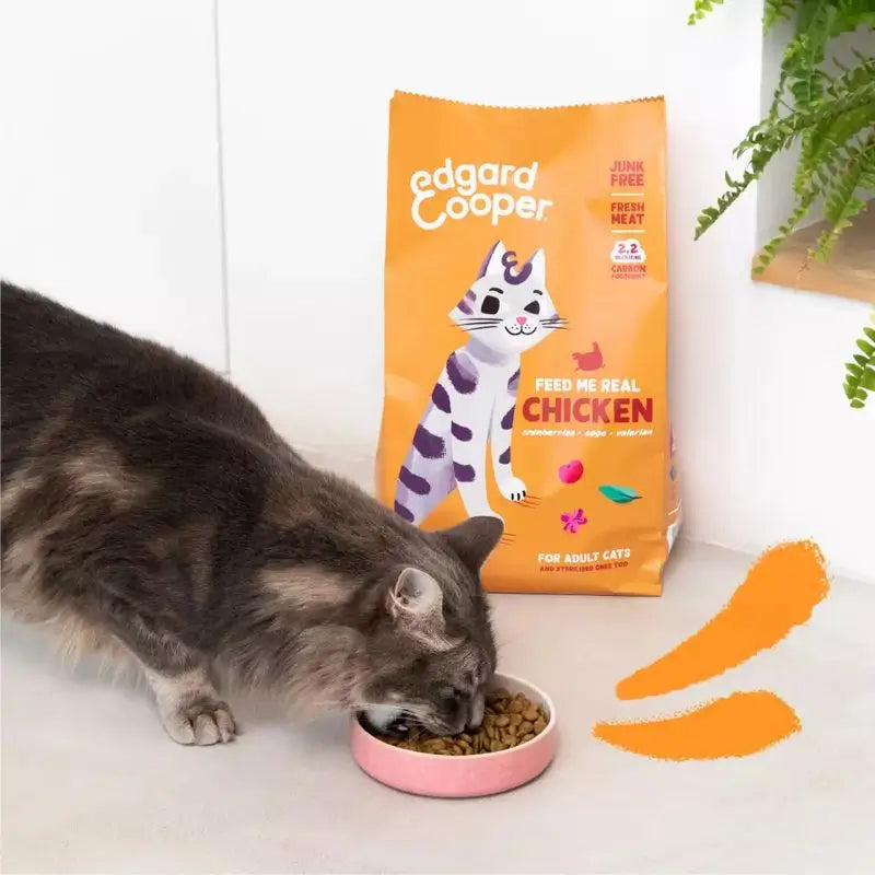 Edgard & Cooper Adult Cat Food 2kg Chicken Fresh From The Farmyard (Poulet frais de la ferme)