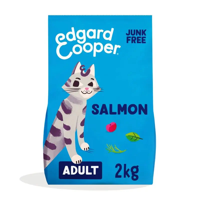 Edgard & Cooper Adult Cat Food 2kg Fresh Atlantic Salmon